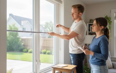 Як підібрати розмір римської штори?