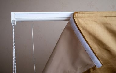 Характеристики карнизів для римських штор