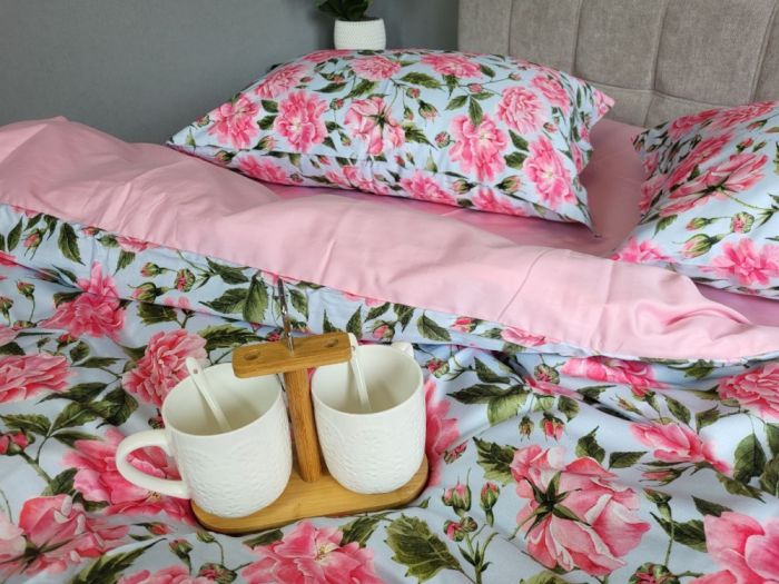 Сатин PREMIUM, NAPOLI (Полуторний)