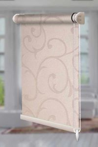 Рулонна штора Акант відкритого типу Персиковий