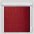 Рулонна штора Льон закритого типу Червоний