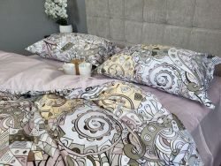 Сатин PREMIUM, ILLUSION підк. двустор. (Полуторний)