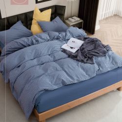 Комплект постільної білизни Viluta Євро Варена бавовна Wash Printed 04