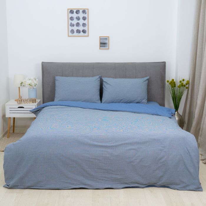 Комплект постільної білизни Viluta Двоспальний Варена бавовна Wash Printed 04