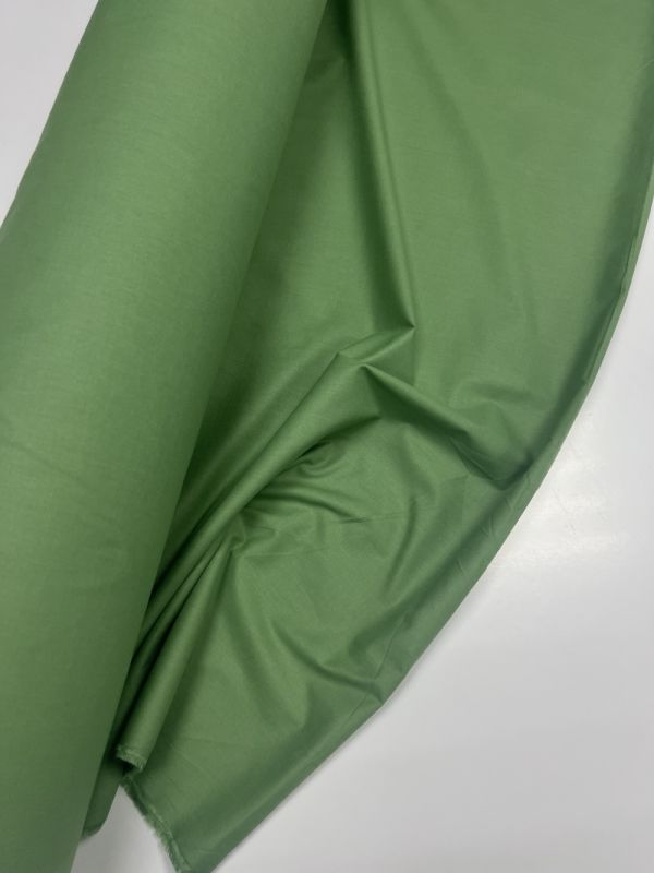 Зелена мята, ранфорс (Полуторний)