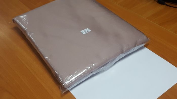 Сатин однотонний MAUVE NEW, №350N (Полуторний)