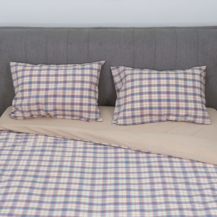 Комплект постільної білизни Viluta Сімейний Варена бавовна Wash Printed 06