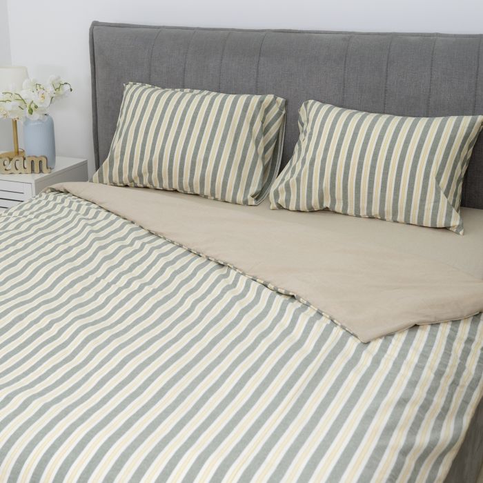 Комплект постільної білизни Viluta Сімейний Варена бавовна Wash Printed 08