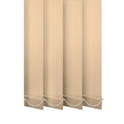 Жалюзі на вікно Магнолія вертикальні 127 мм тканинні Бежевий