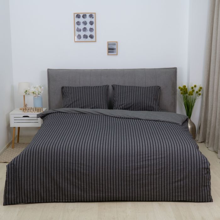 Комплект постільної білизни Viluta Сімейний Варена бавовна Wash Printed 09