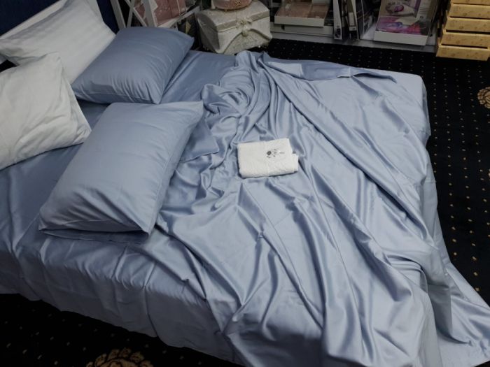 Сатин однотонний FOREVER, №186 (Полуторний)