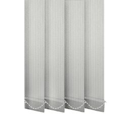 Жалюзі на вікно Магнолія вертикальні 127 мм тканинні Світло-сірий