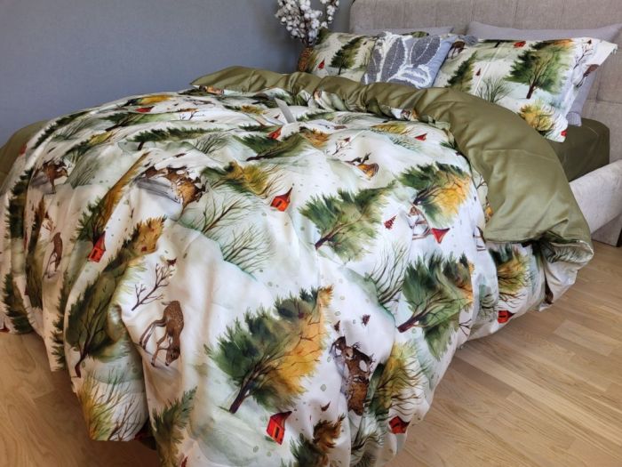 Сатин PREMIUM, BEMBI (Полуторний)