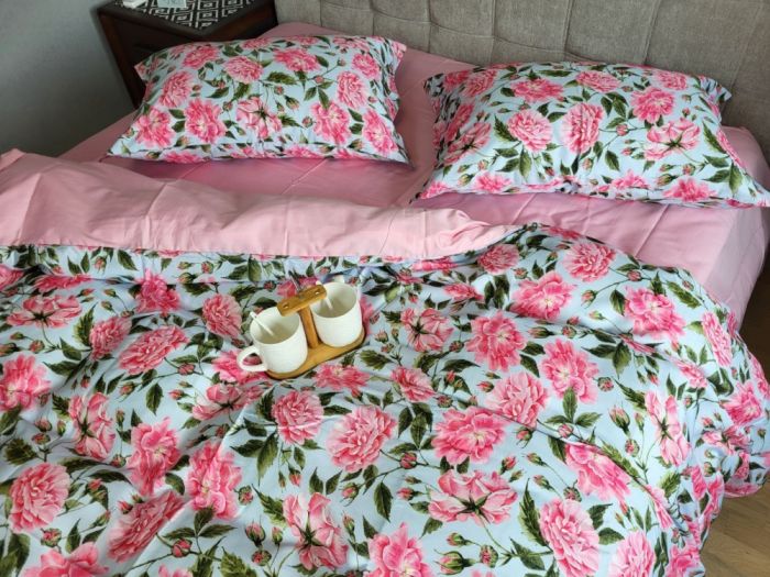 Сатин PREMIUM, NAPOLI (Полуторний)