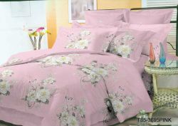 3695-PINK, мікросатин нав 70*70см (Полуторний)
