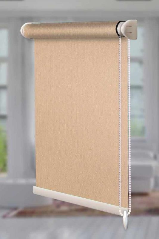 Рулонна штора Neo відкритого типу Персиковий (Neo-RSS-01-105)