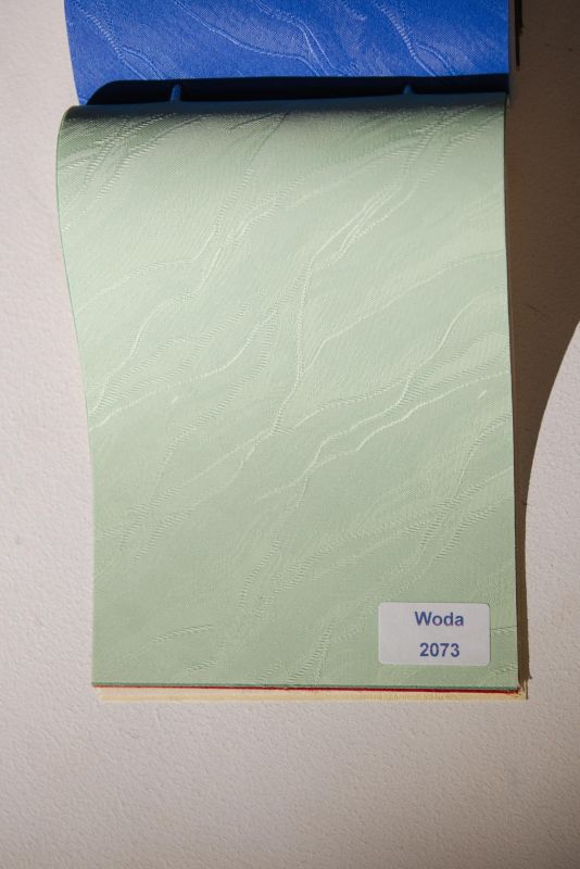 Рулонна штора Woda відкритого типу М'ятний