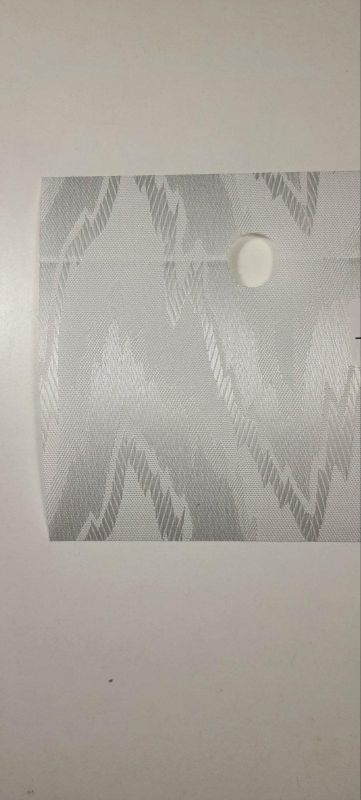 Жалюзі на вікно Фортуна вертикальні 127 мм тканинні Білий