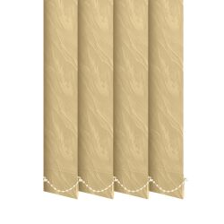 Жалюзі на вікно Сандра вертикальні 89 мм тканинні Бежевий