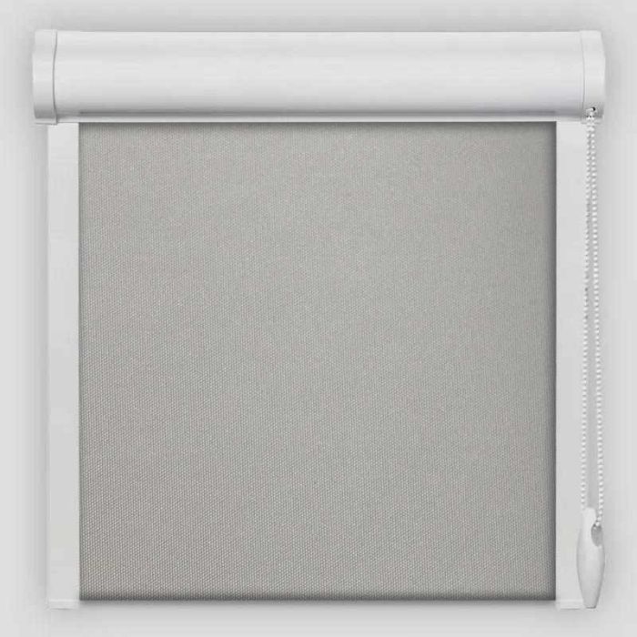 Рулонна штора Neo закритого типу Світло-сірий