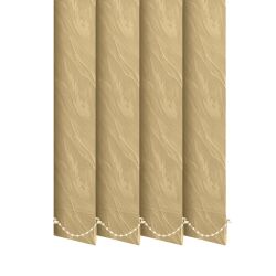 Жалюзі на вікно Сандра вертикальні 127 мм тканинні Бежевий