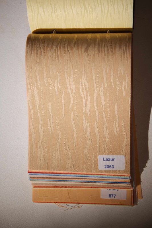 Рулонна штора Lazur відкритого типу Бежевий