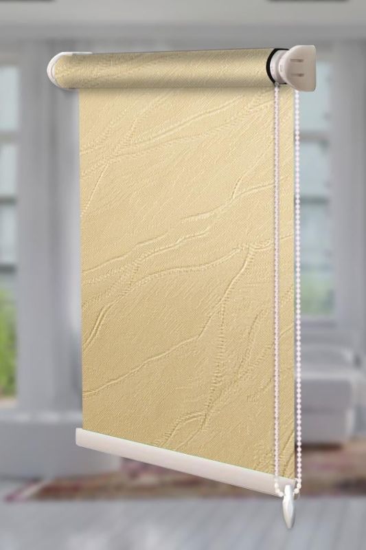 Рулонна штора Woda відкритого типу Жовтий