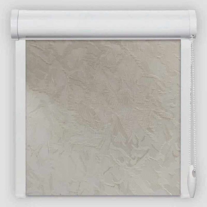 Рулонна штора Шовк закритого типу Молочний