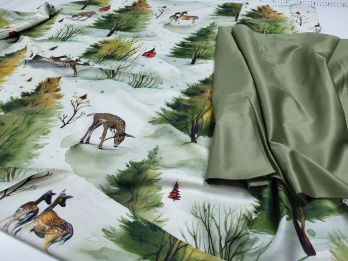 Сатин PREMIUM, BEMBI (Полуторний)