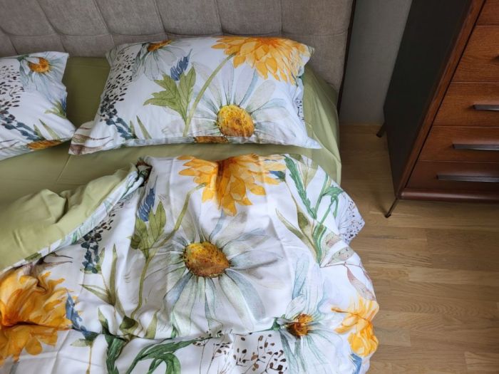 Сатин PREMIUM, SUNSHINE нав 50*70см (Полуторний)