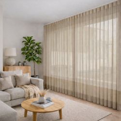 Мультиштори 3 в 1 вертикальні тканинні Бежевий