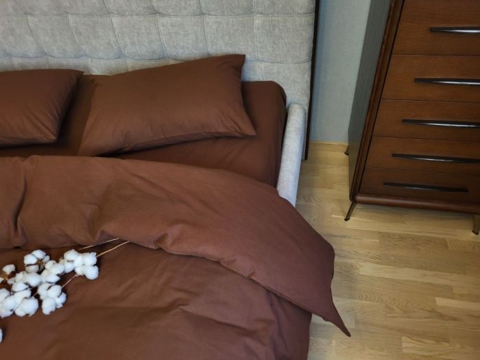 Пряний шоколад S181-122, Turkish flannel (Полуторний)