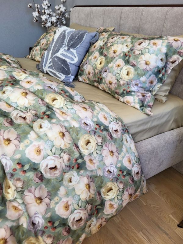 Сатин PREMIUM, SWEETY (Полуторний)