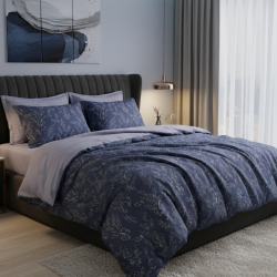 Комплект постільної білизни Tiare Євро Сатин Luxe 197