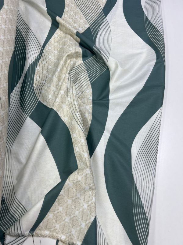 Хвиля, сатин (Полуторний)