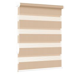 Рулонна штора Secret 208С день-ніч відкритого типу Персиковий