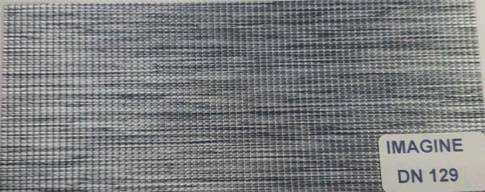 Рулонна штора Imagine день-ніч відкритого типу Сірий