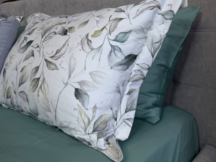 Сатин PREMIUM, HERBALY (Полуторний)