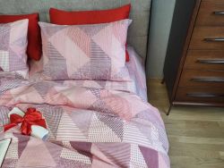 Печворк рожевий, Turkish flannel (Полуторний)