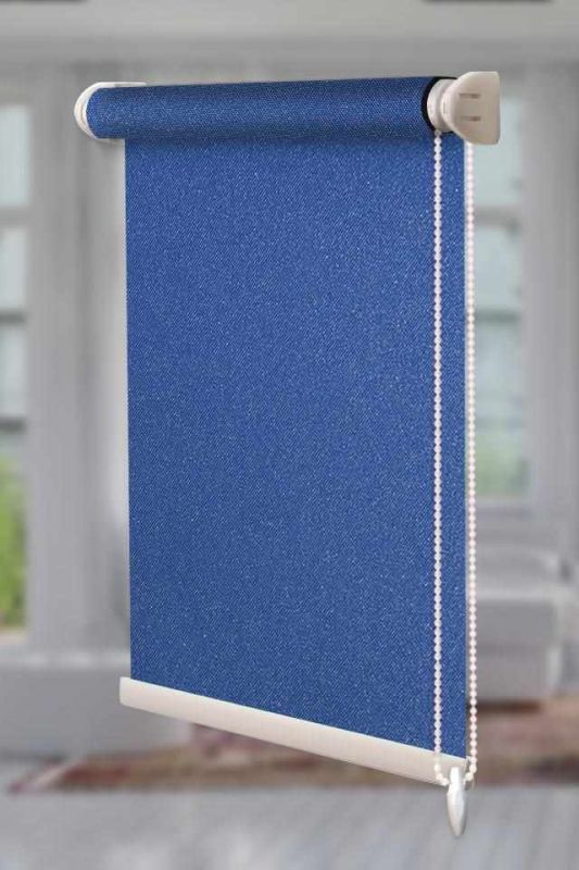 Рулонна штора Neo відкритого типу Синій (Neo-RSS-831)