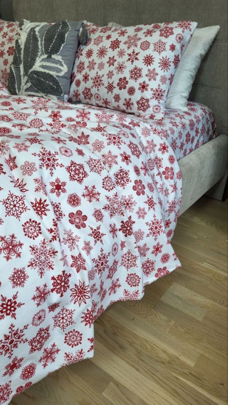 Сніжинка NEW, Turkish flannel (Полуторний)