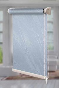 Рулонна штора Woda відкритого типу Блакитний