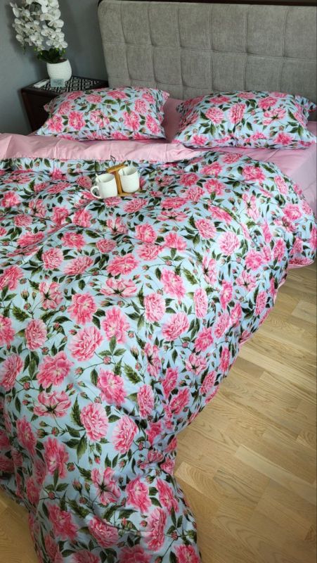 Сатин PREMIUM, NAPOLI (Полуторний)