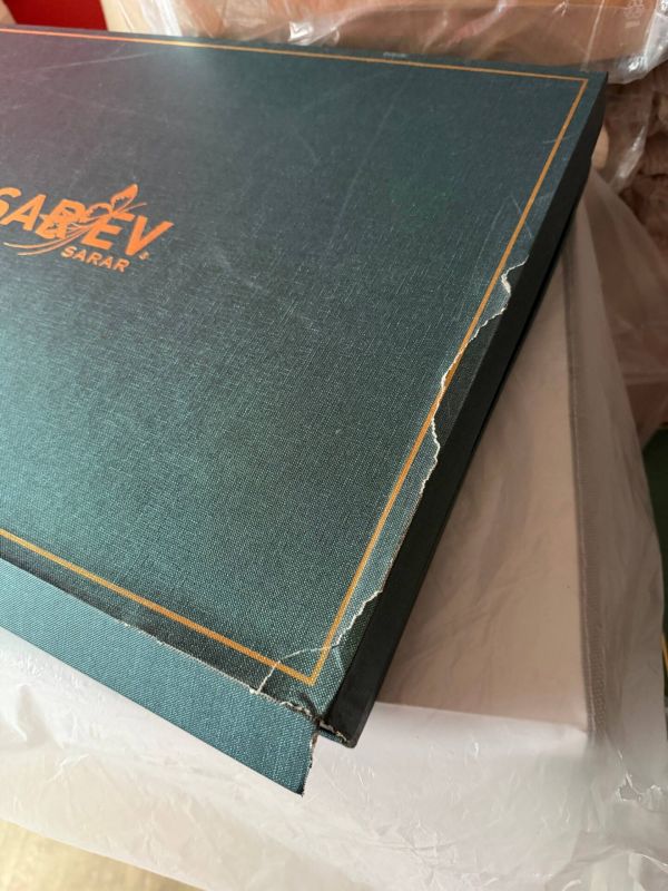 Двоспальний Євро комплект Sarev Ikarus Lila Шовк+Сатин Делюкс (пошкоджена коробка)