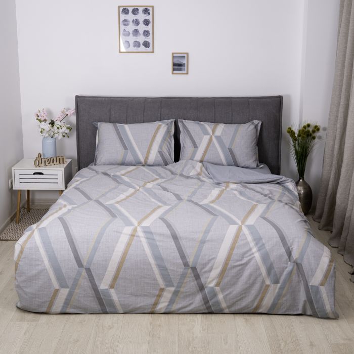 Комплект постільної білизни Tiare Євро Сатин Luxe 200