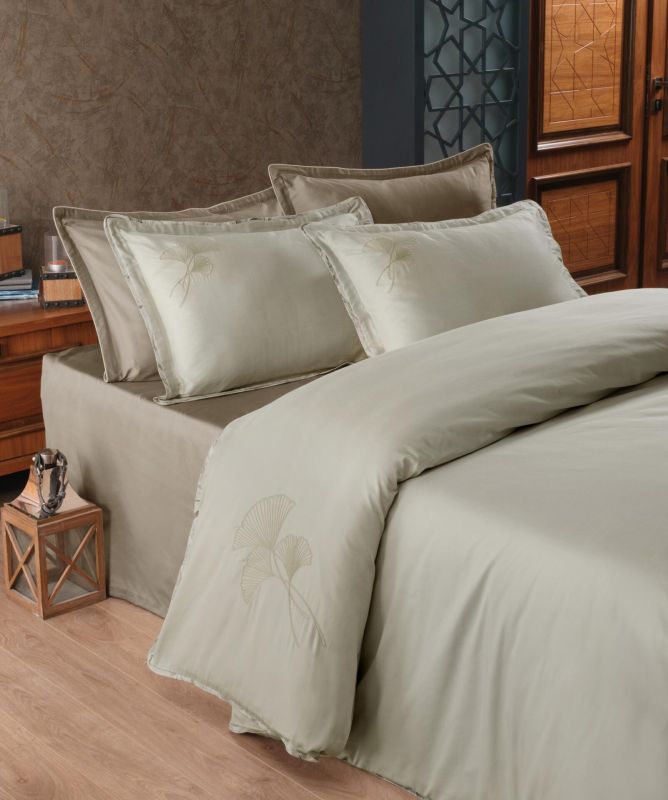 Двоспальний King Size комплект La Romano Estela Wind Сатин Преміум