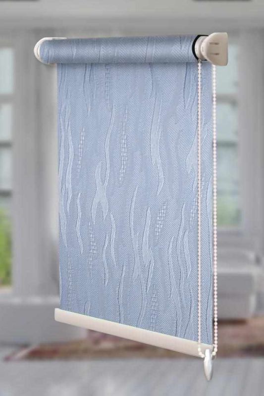 Рулонна штора Lazur відкритого типу Блакитний