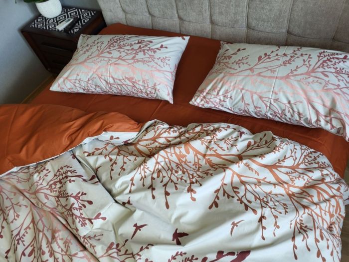 Міраж теракот, cotton (Полуторний)