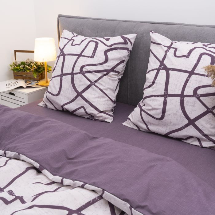 Комплект постільної білизни Viluta Євро Ранфорс 24254