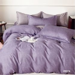Комплект постільної білизни Viluta Двоспальний Ранфорс 25374 з простирадлом на резинці 160х200